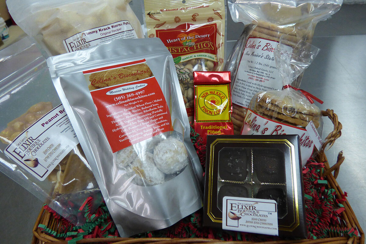 A collection of New Mexico specialty foods